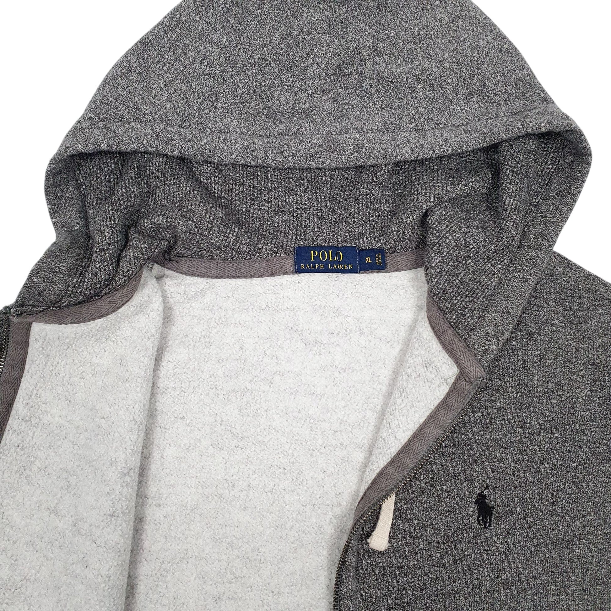 Mens Grey Polo Ralph Lauren  Full Zip Jumper