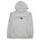Mens Grey NFL New England Patriots Hoodie Jumper