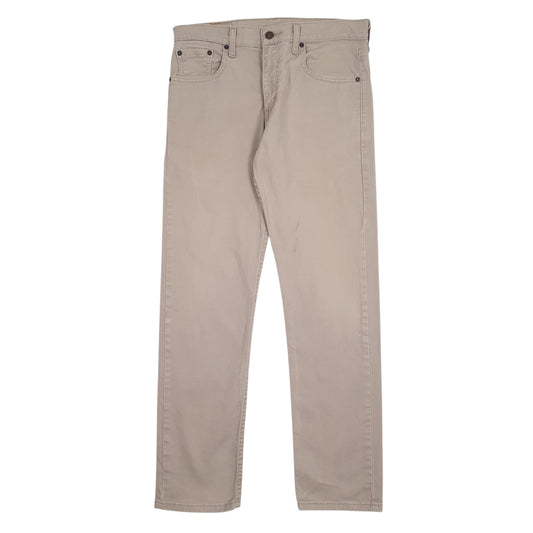 Mens Beige Levis  502 JeansW30 L30