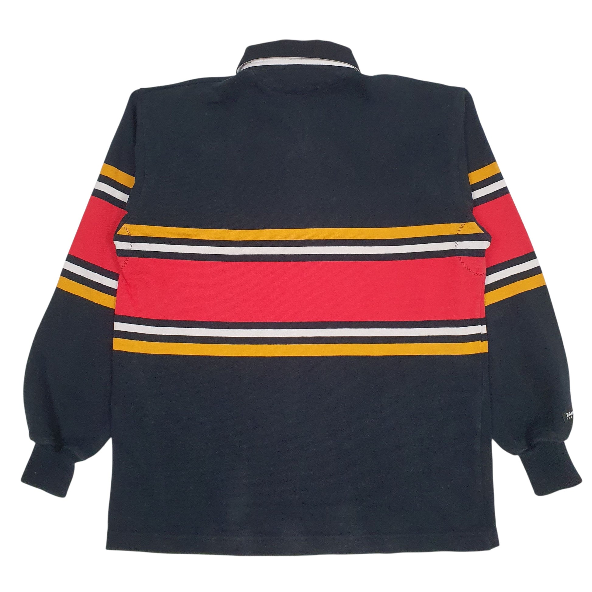 Mens Black Barbarian   Polo Shirt