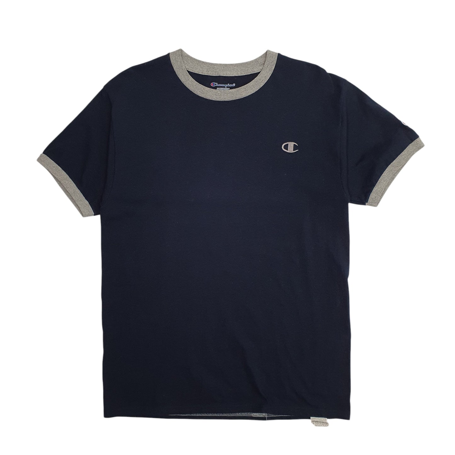 Mens Navy Champion  Short Sleeve T Shirt