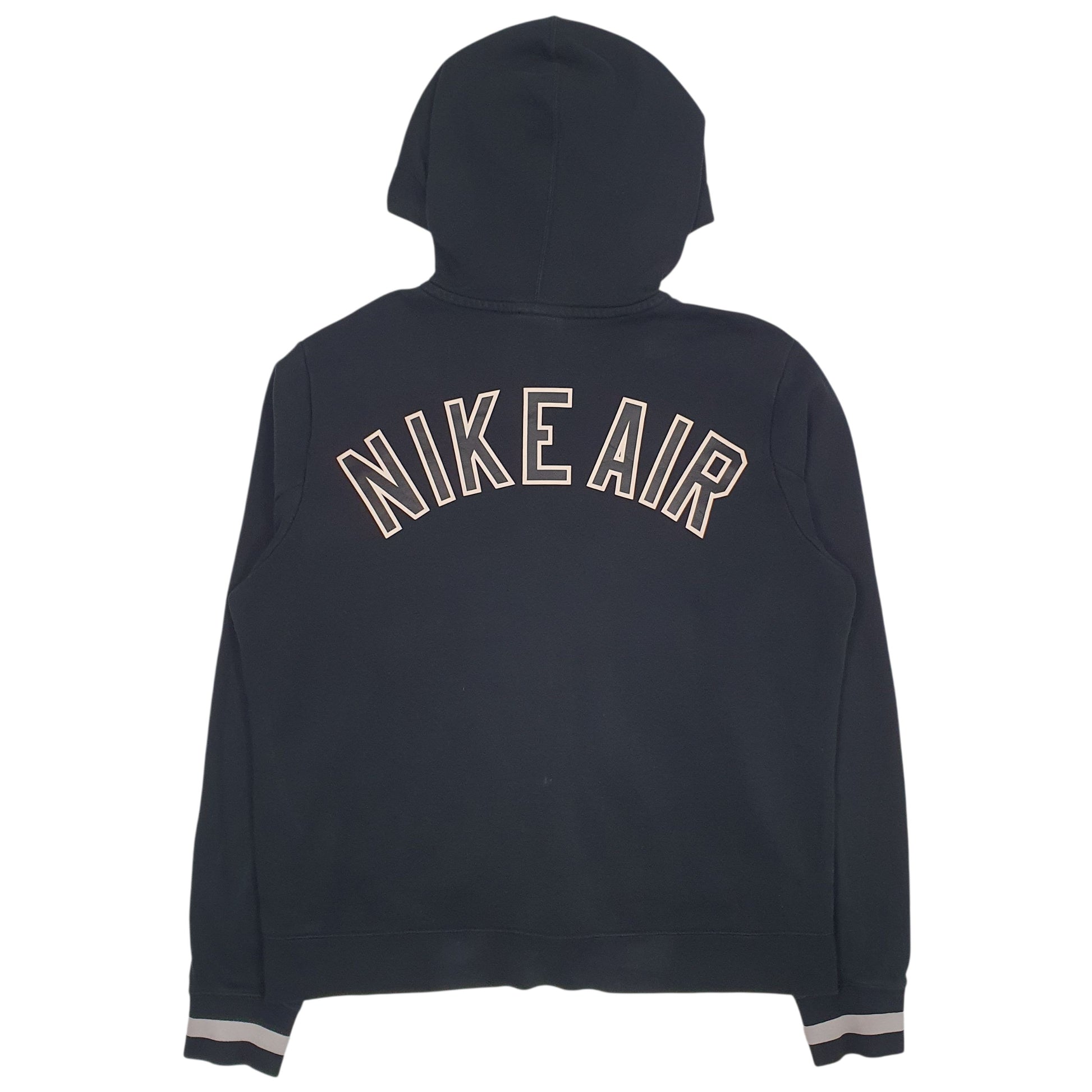 Mens Black Nike Baggy Full Zip Jumper