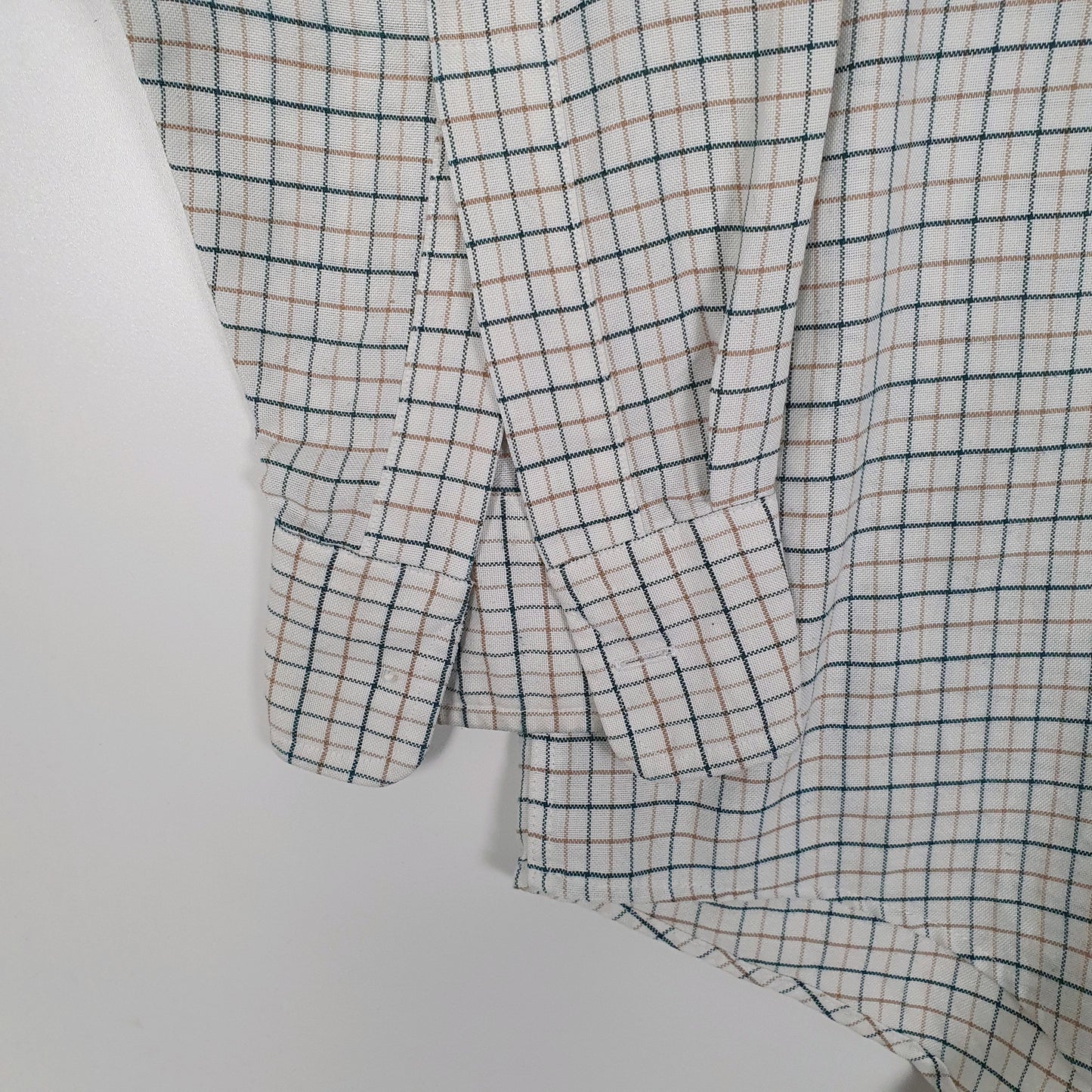 Mens White L.L.Bean Vintage 80s Made in USA  Shirt