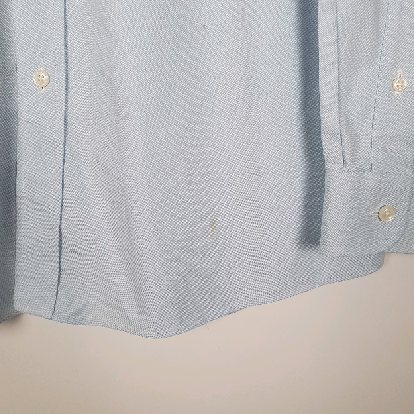 Mens Blue L.L.Bean   Shirt