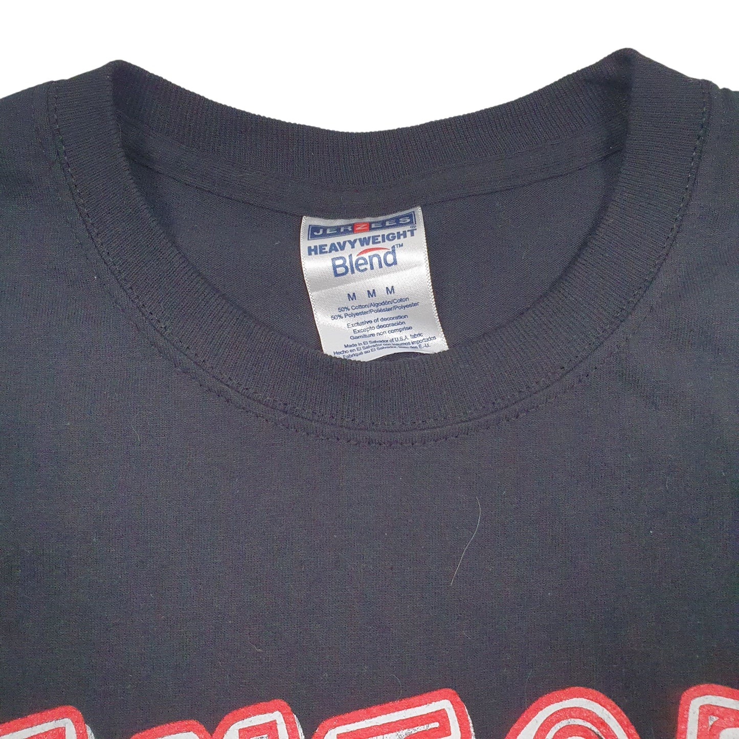 Mens Black Jerzees   T Shirt