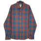 Mens Blue L.L.Bean Flannel Long Sleeve Shirt