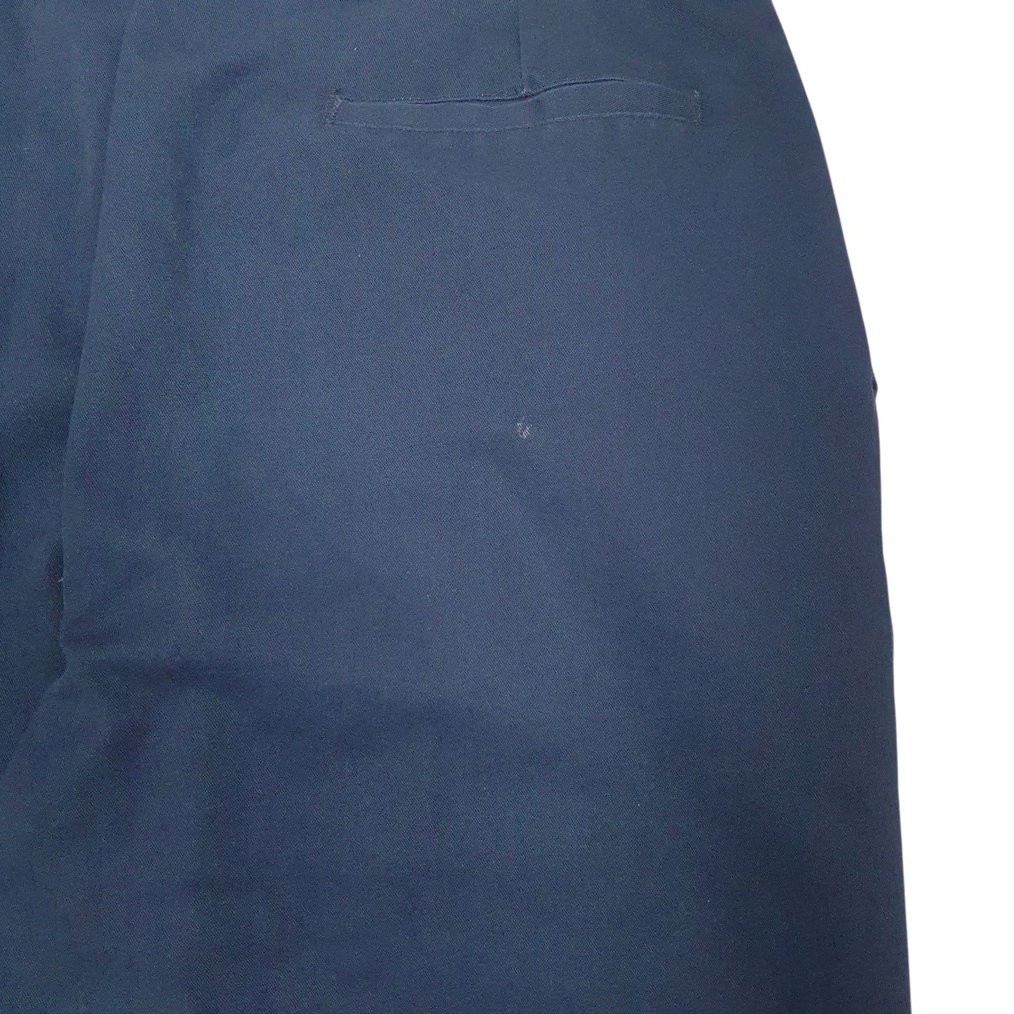 Mens Navy Red Kap Pleated  Trousers