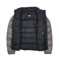 Mens Grey The North Face Nuptse  Coat