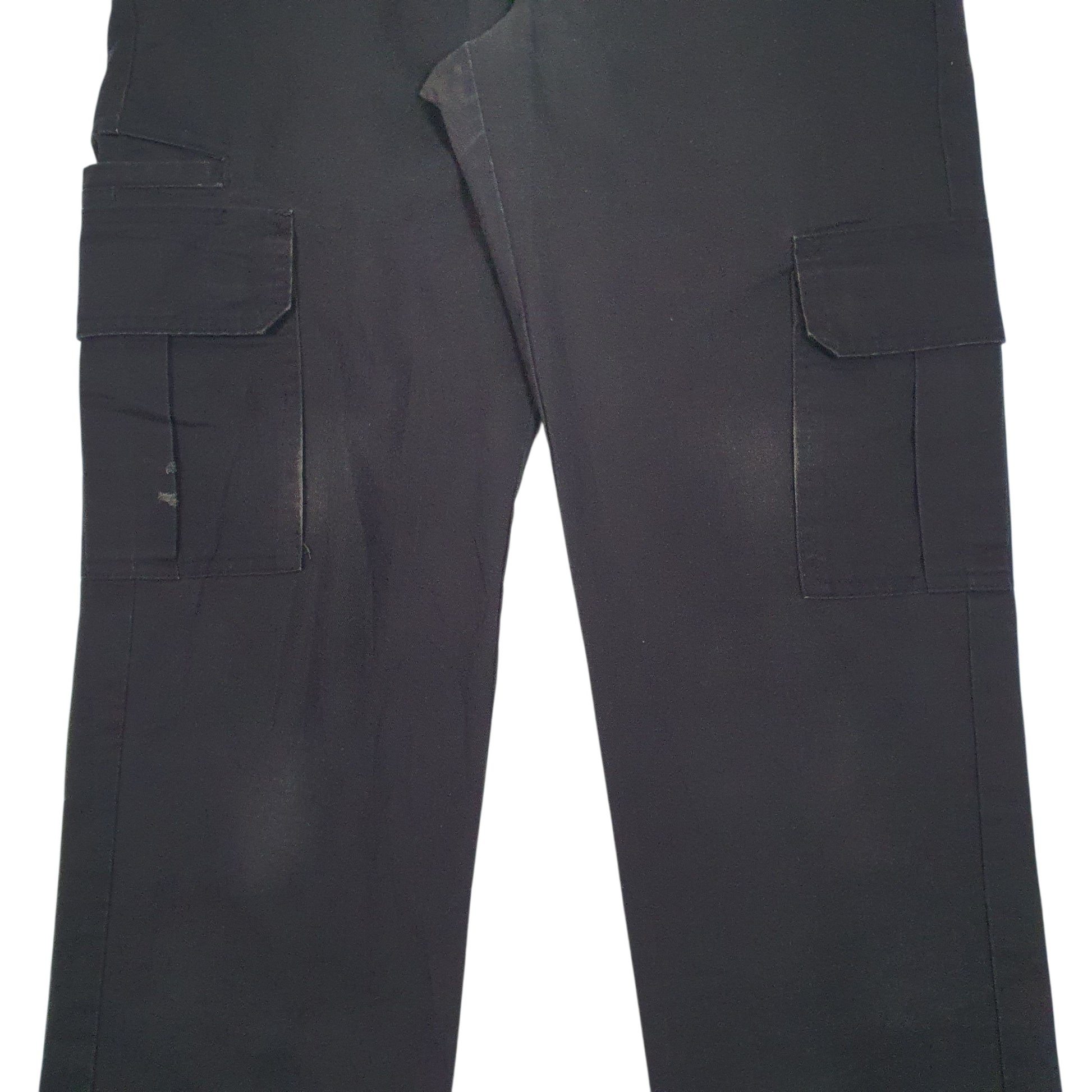 Mens Black Dickies Workwear  Trousers