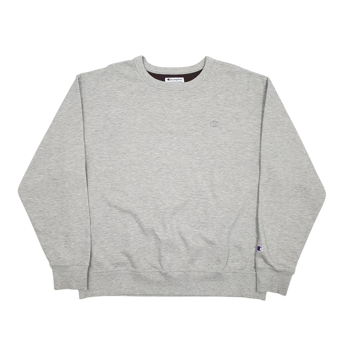 Mens Grey Champion  Crewneck Jumper