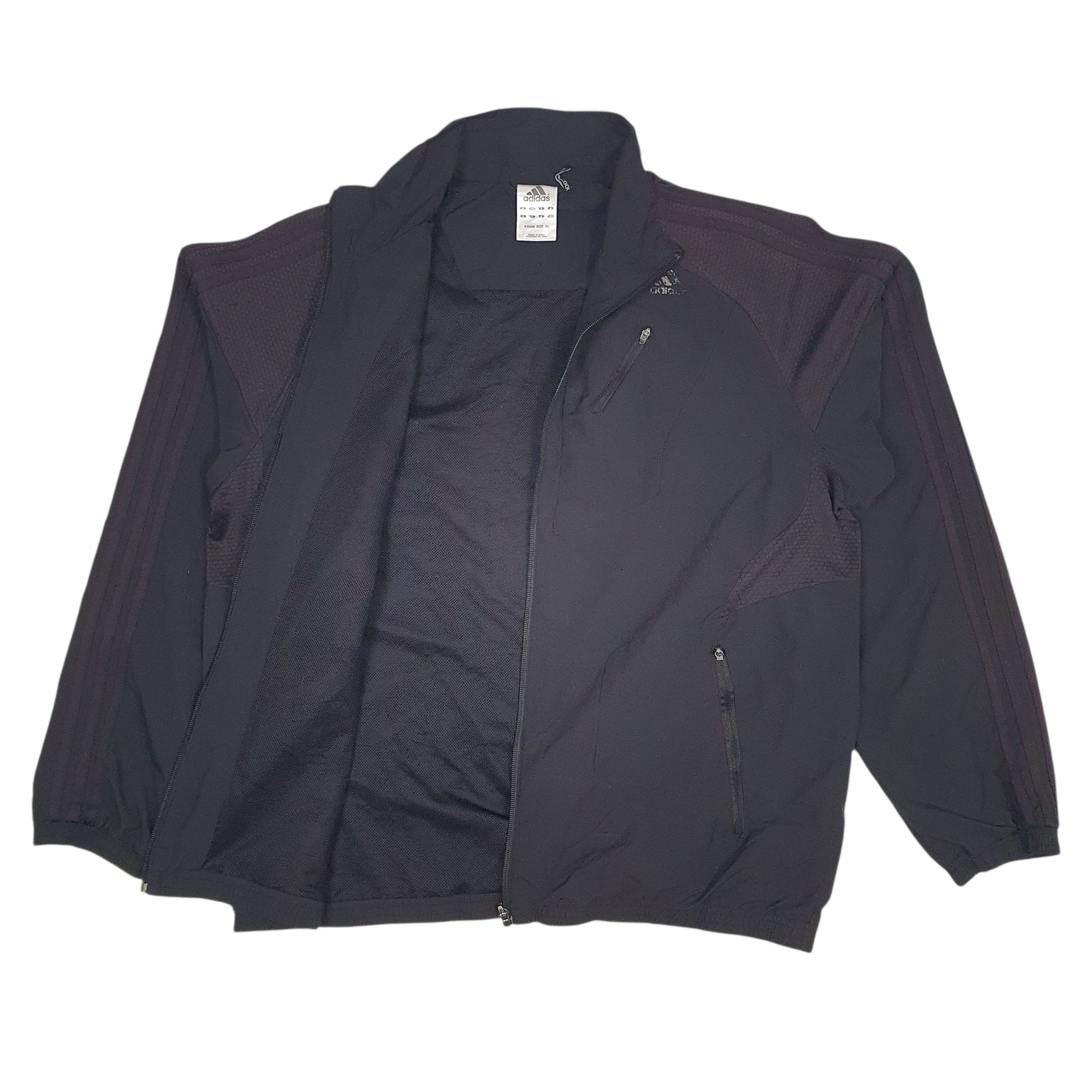 Mens Black Adidas Clima Cool  Coat