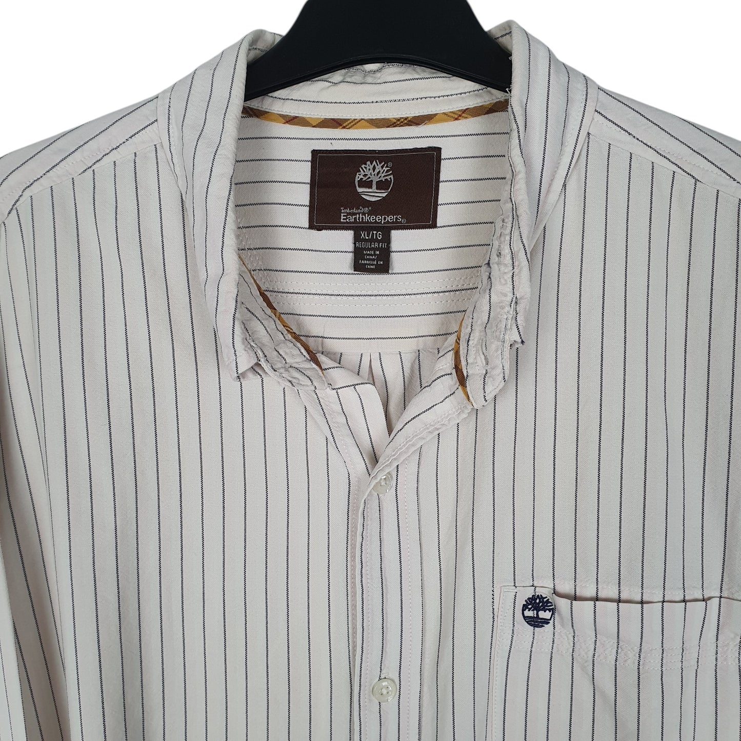 Mens White Timberland Earthkeepers  Shirt