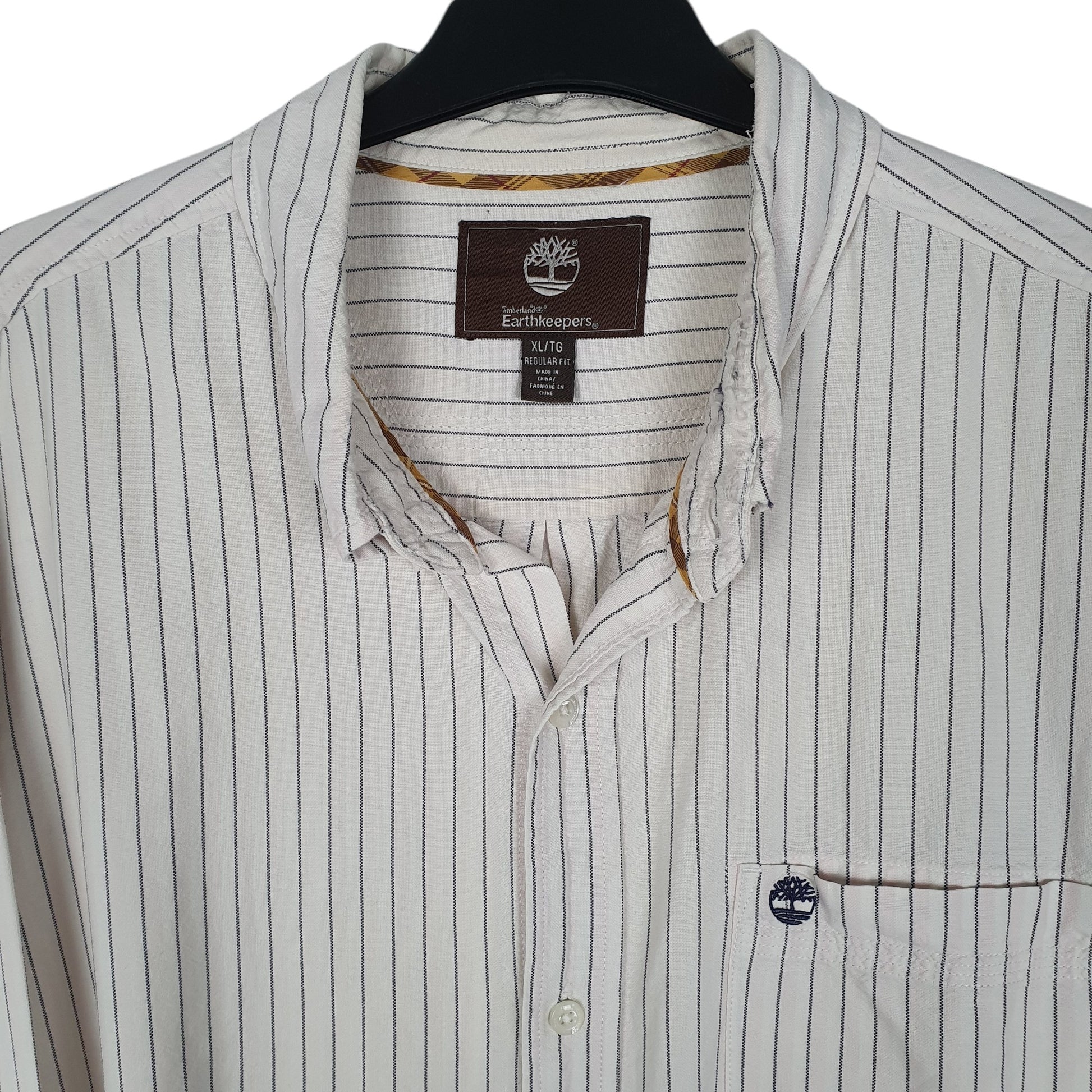 Mens White Timberland Earthkeepers  Shirt