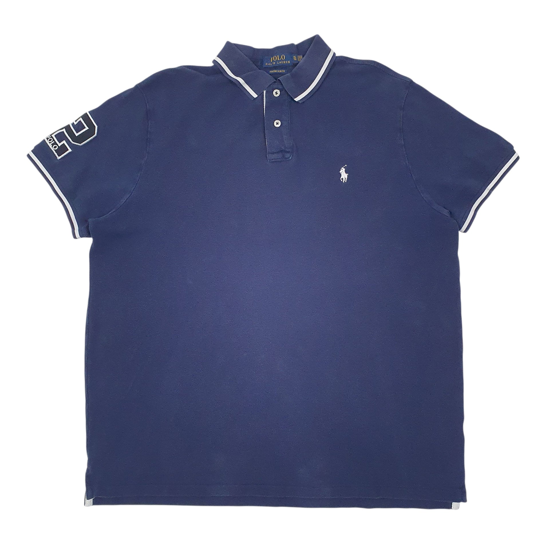 Mens Navy Polo Ralph Lauren  Short Sleeve Polo Shirt