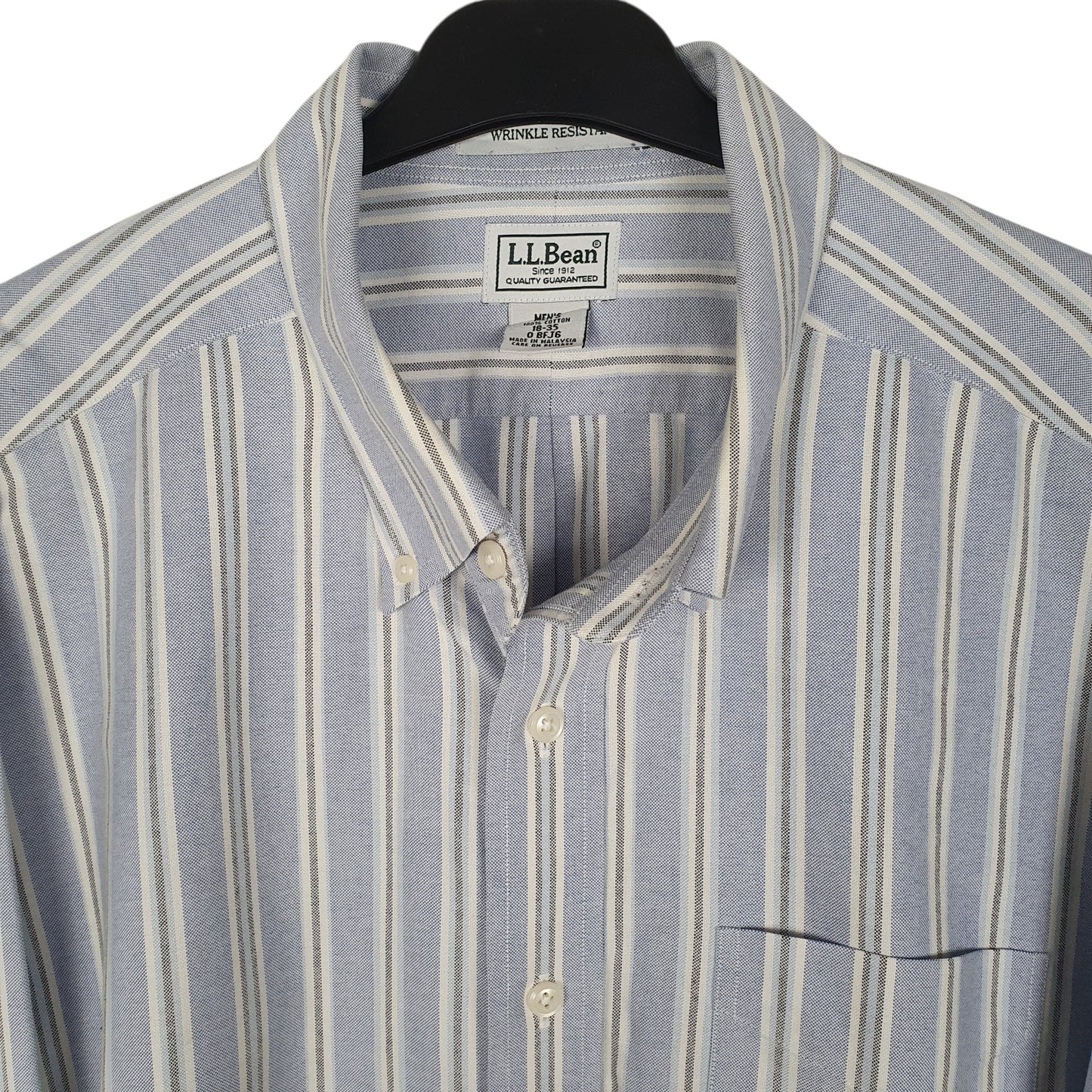 Mens Blue L.L.Bean   Shirt