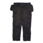 Mens Black Dickies Workwear Cargo Trousers