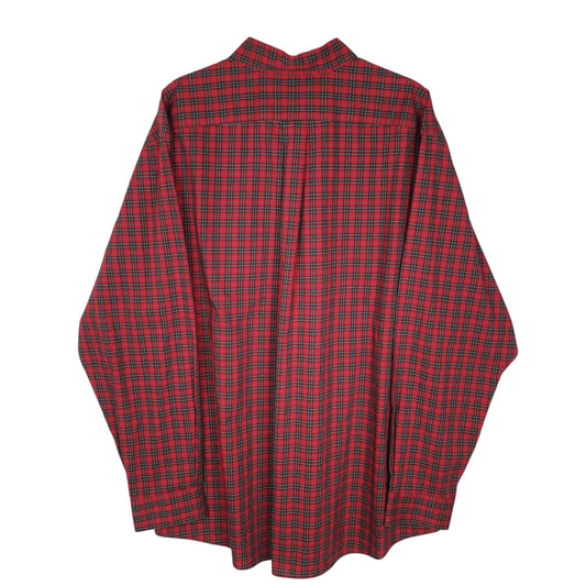 Mens Red L.L.Bean   Shirt