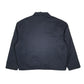 Mens Navy Dickies Quilt Lined Padded Eisenhower Quarter Zip Coat