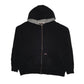 Mens Black Dickies Hoodie Full Zip Jumper
