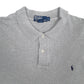Mens Grey Polo Ralph Lauren   Polo Shirt