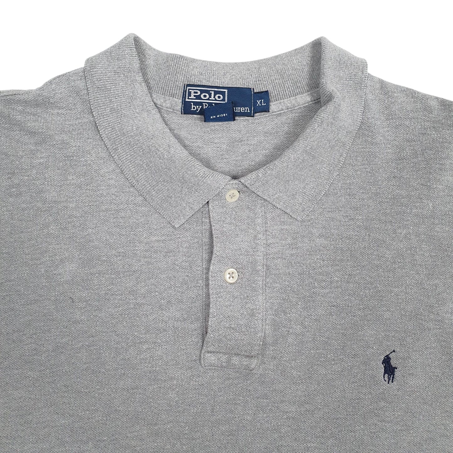 Mens Grey Polo Ralph Lauren   Polo Shirt