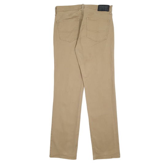 Mens Brown Levis Signature Athletic  Trousers