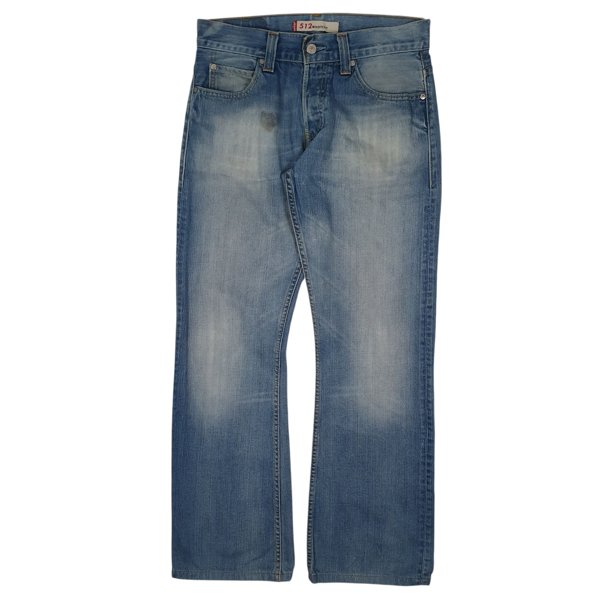 Mens Blue Levis Bootcut 512 JeansW31 L32