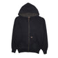 Mens Black Dickies Hoodie Full Zip Jumper
