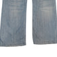 Mens Blue Levis Distressed  Jeans