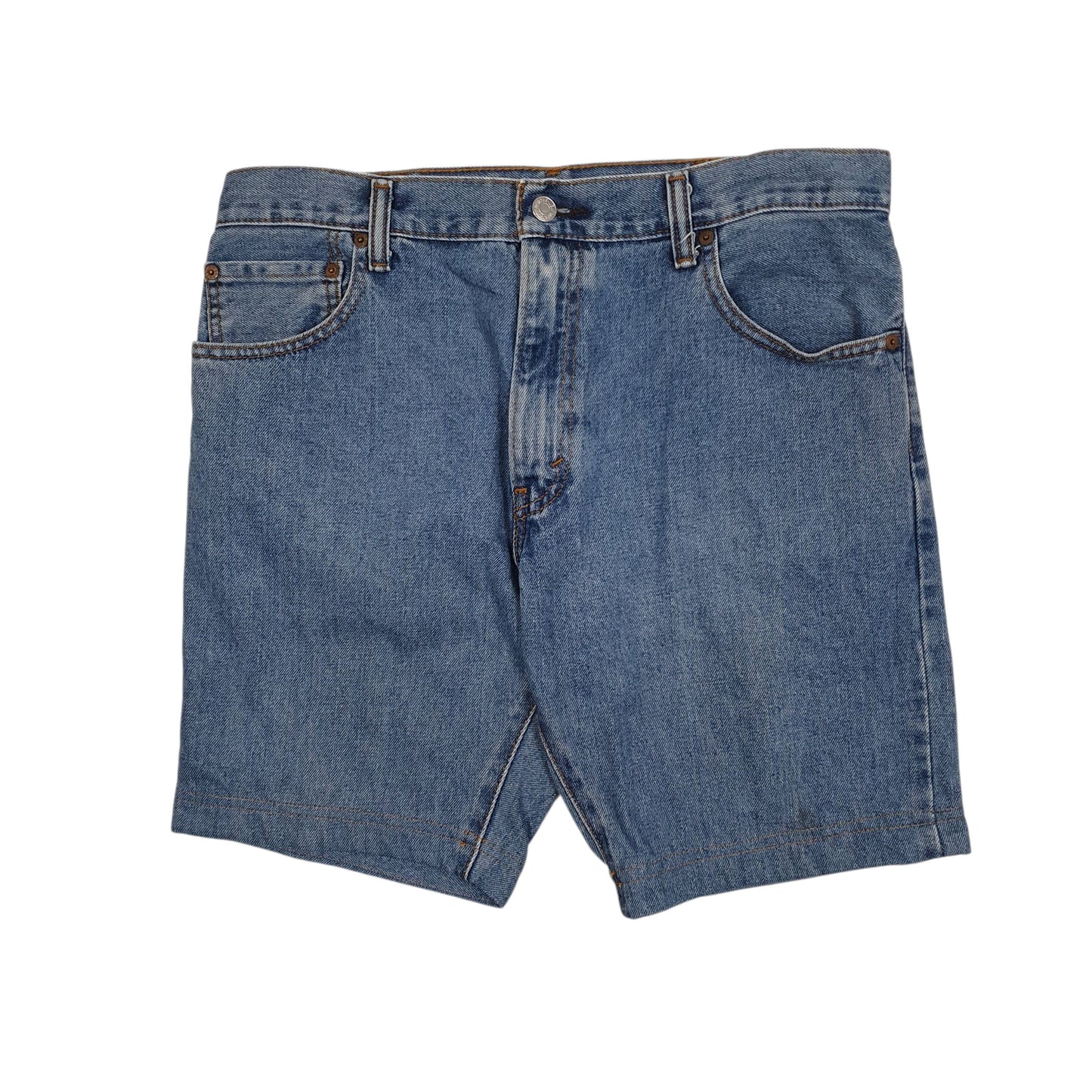 Mens Blue Levis V Denim Shorts