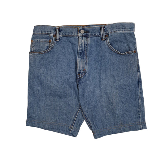 Mens Blue Levis V Denim Shorts
