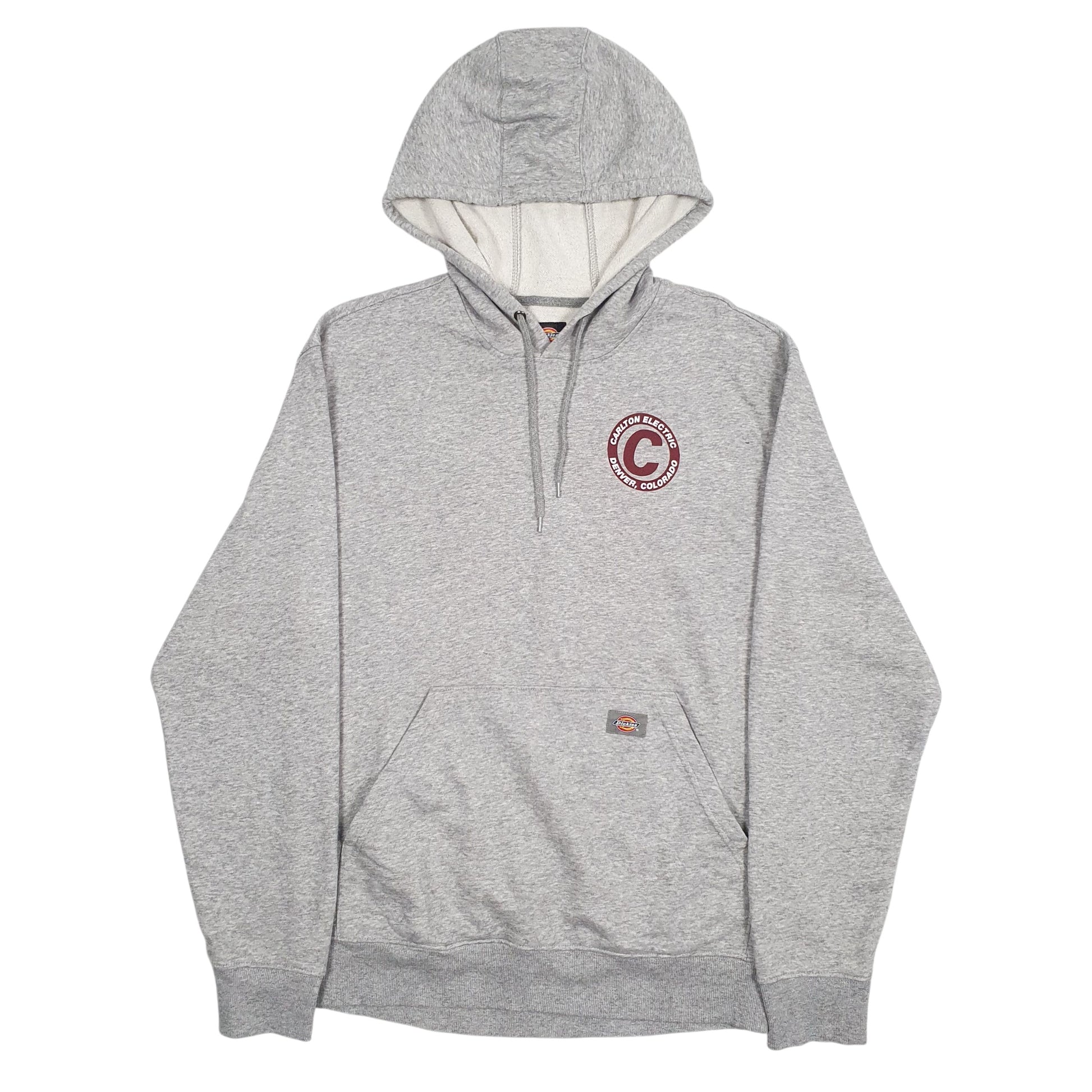 Mens Grey Dickies  Hoodie Jumper