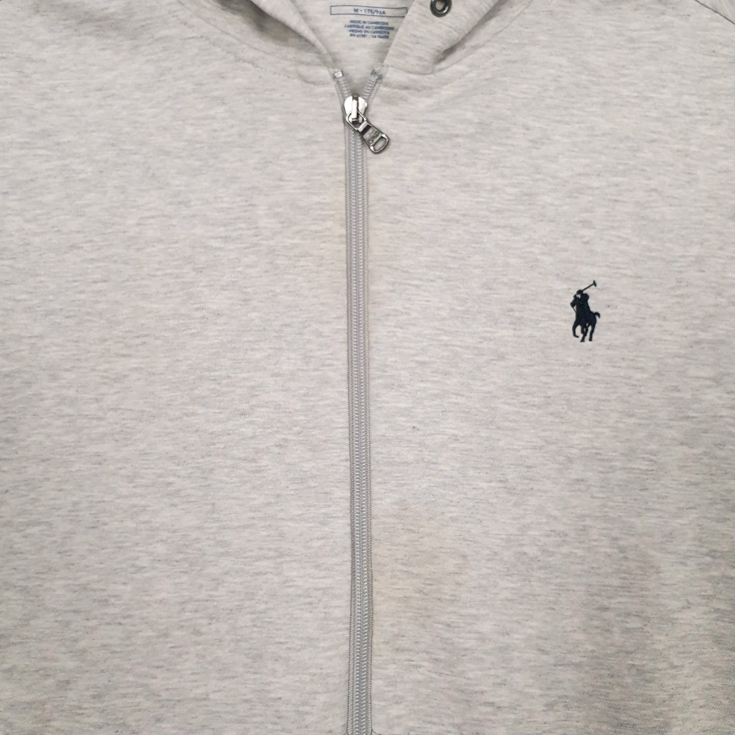 Mens Grey Polo Ralph Lauren  Full Zip Jumper