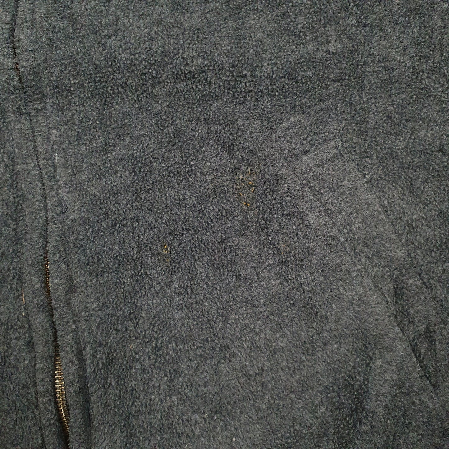 Mens Grey Polo Ralph Lauren Hoodie Vintage 1980s 90s Full Zip Jumper