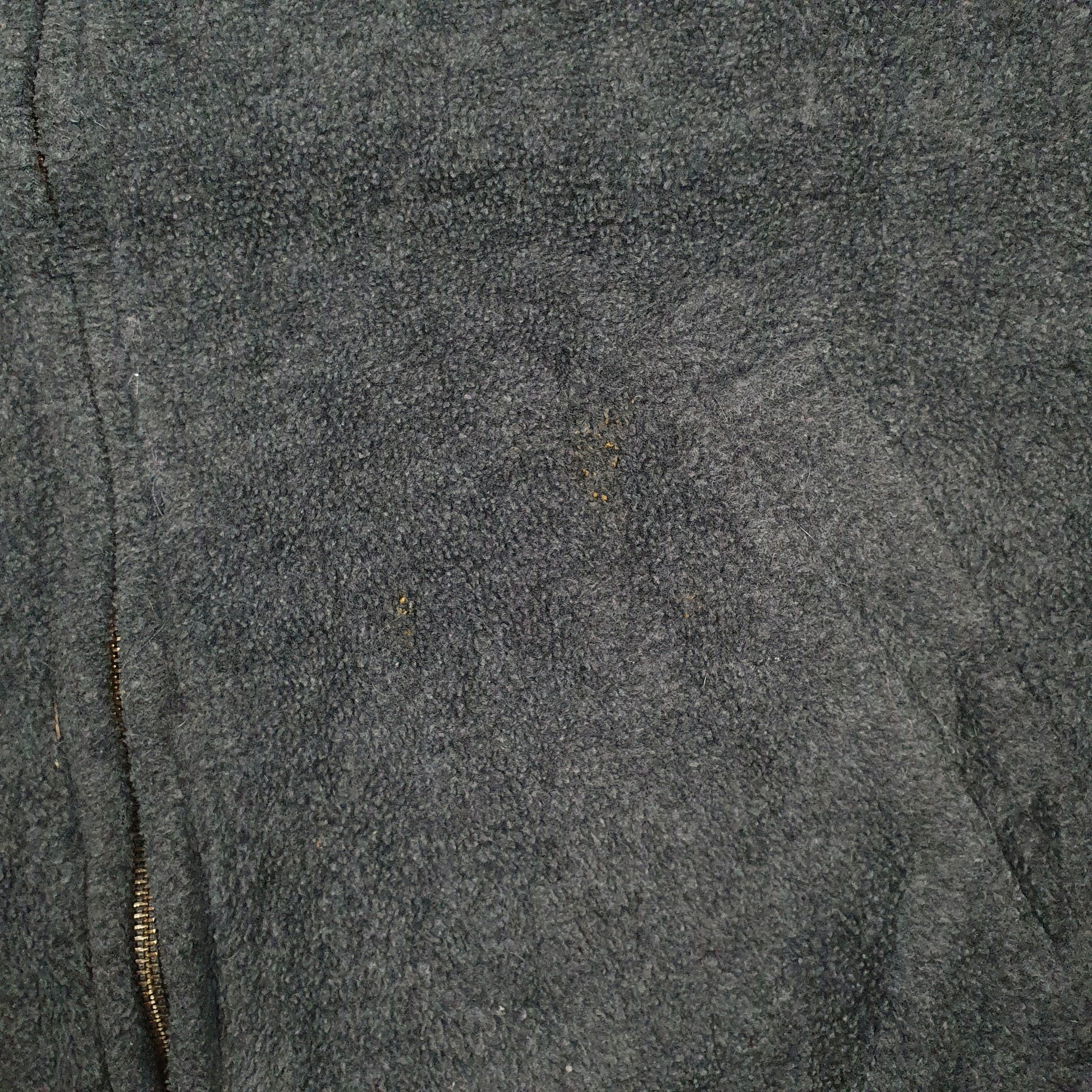 Mens Grey Polo Ralph Lauren Hoodie Vintage 1980s 90s Full Zip Jumper