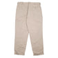 Mens Beige Polo Ralph Lauren Hammond Pant 90s Pleated  Trousers