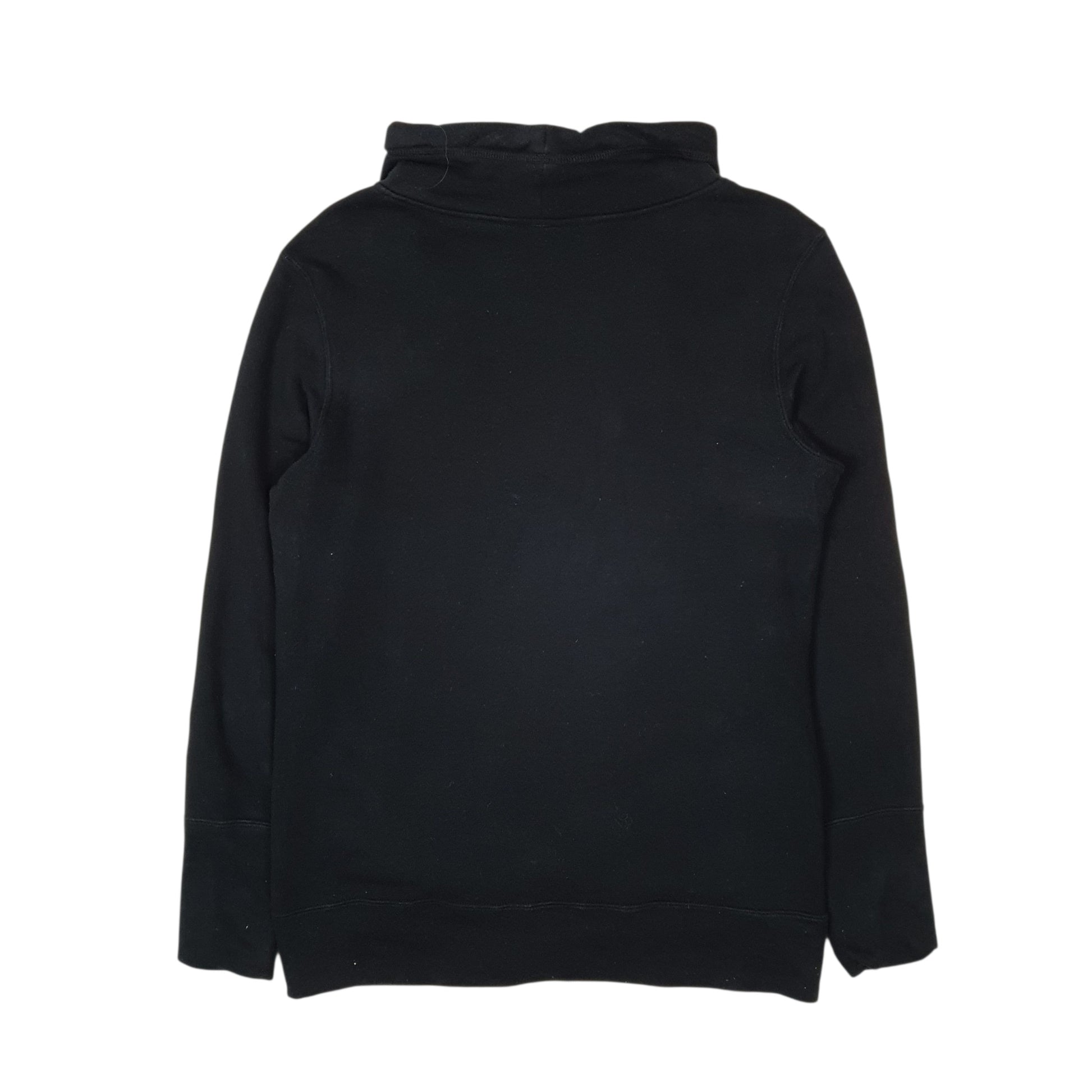 Womens Black Puma  Turtle Neck Jumper