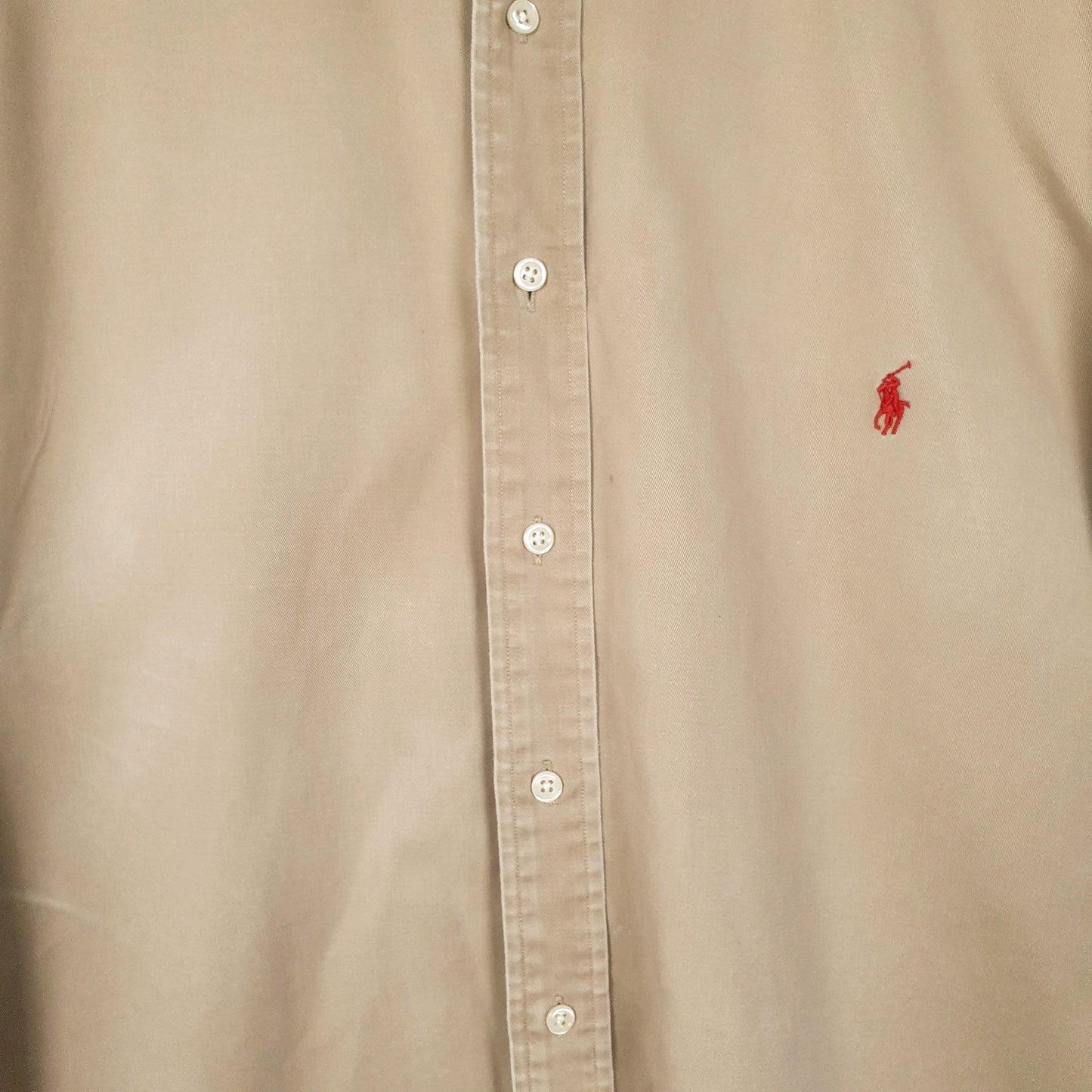 Mens Beige Ralph Lauren   Shirt