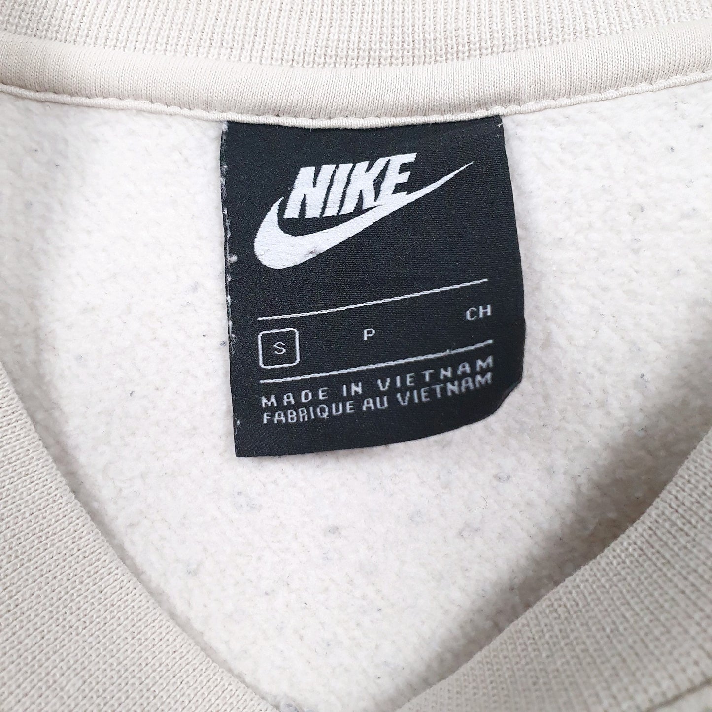 Mens Beige Nike  Crewneck Jumper