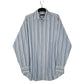Mens Blue Nautica Vintage 90s Long Sleeve Shirt