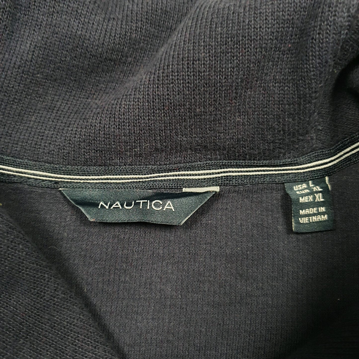 Womens Navy Nautica  Shoal Neck Jumper