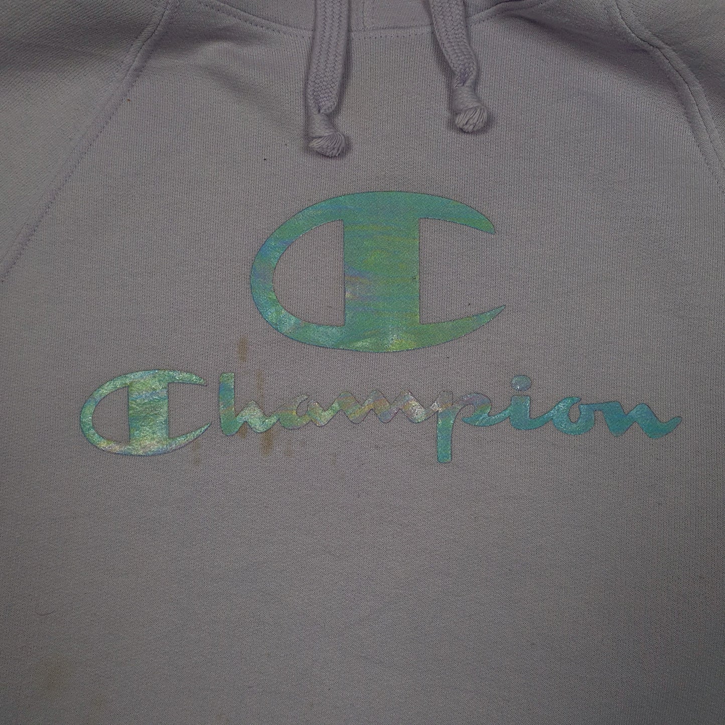 Womens Purple Champion  Hoodie Jumper