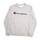 Mens Grey Champion  Crewneck Jumper