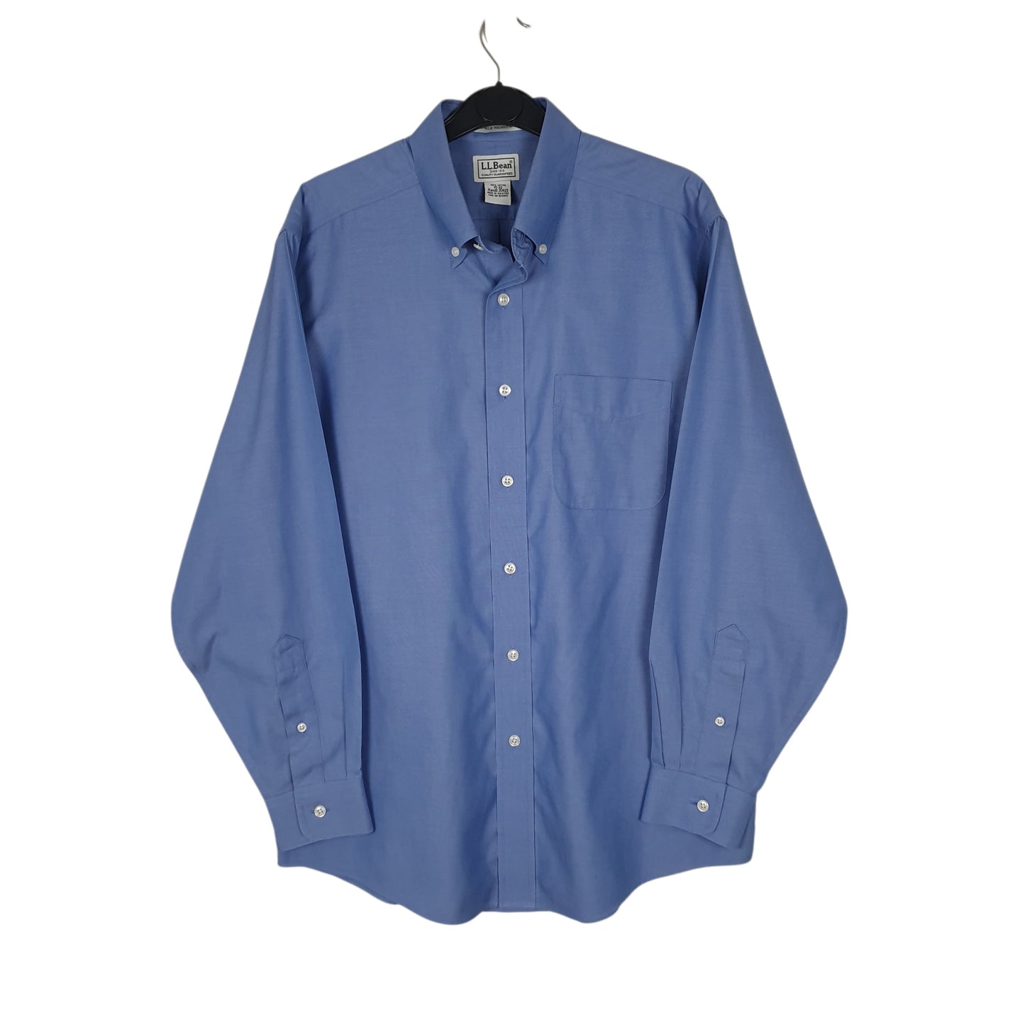 Mens Blue L.L.Bean  Long Sleeve Shirt