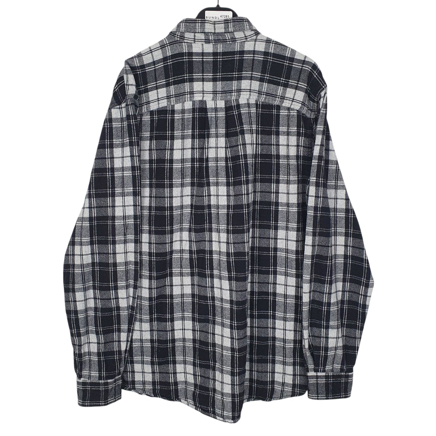 Mens Grey L.L.Bean Flannel  Shirt