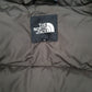 Mens Grey The North Face Nuptse Hooded  Coat