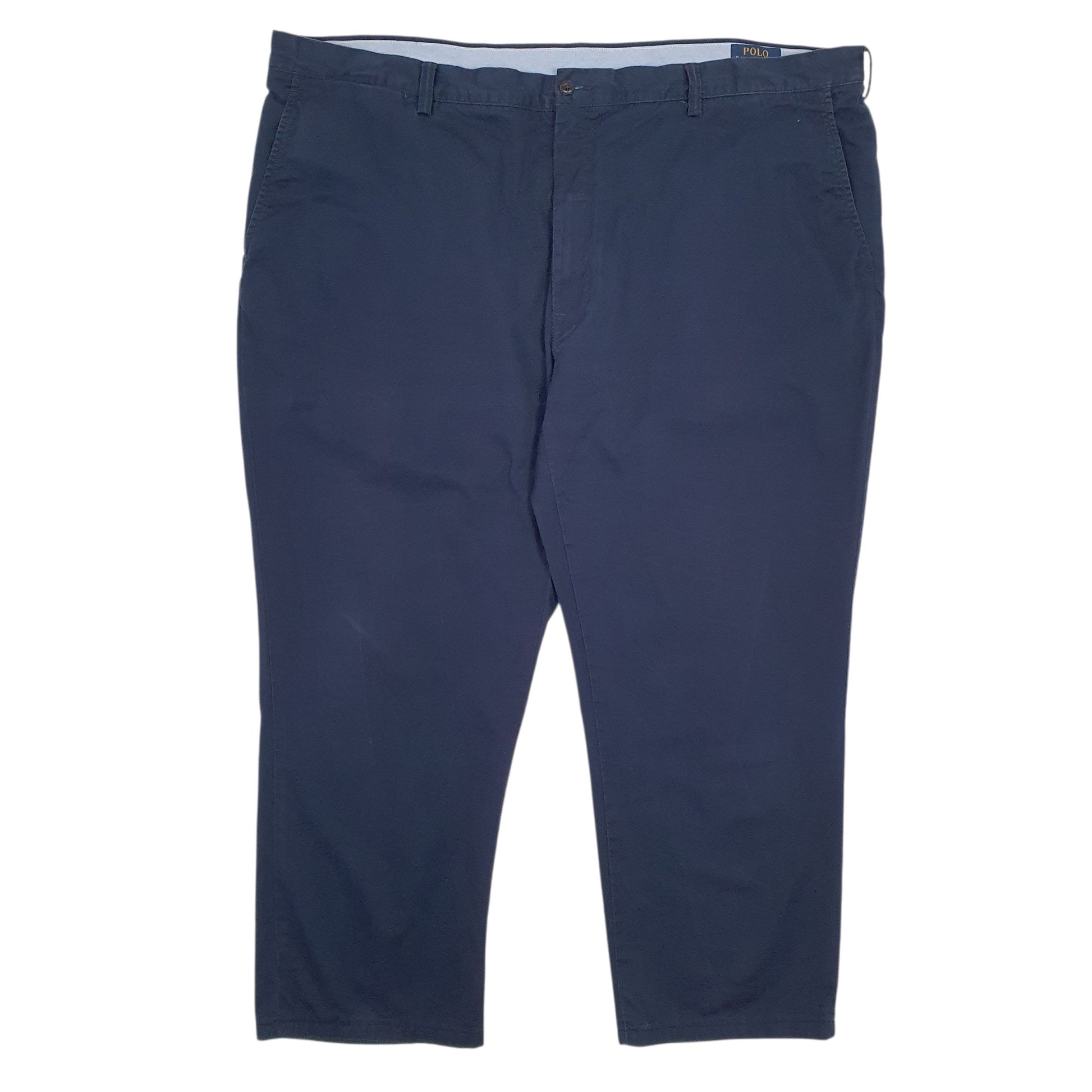 Mens Navy Polo Ralph Lauren Stretch Classic Fit Chino Trousers