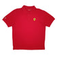 Mens Red Ferrari  Short Sleeve Polo Shirt