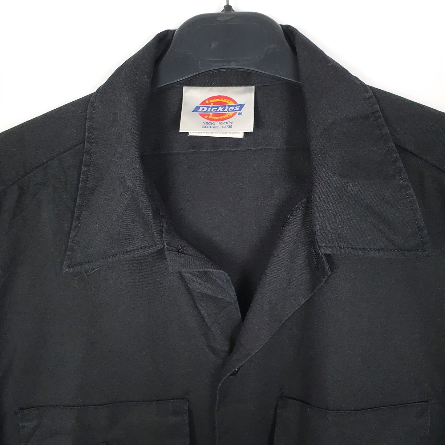 Mens Black Dickies Vintage 90s Made In USA  Shirt