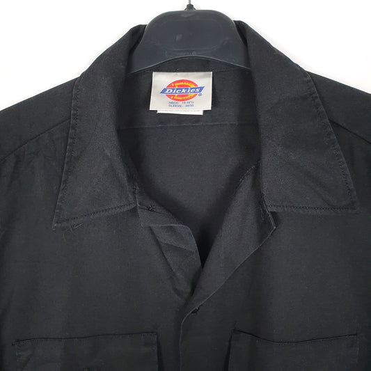 Mens Black Dickies Vintage 90s Made In USA  Shirt